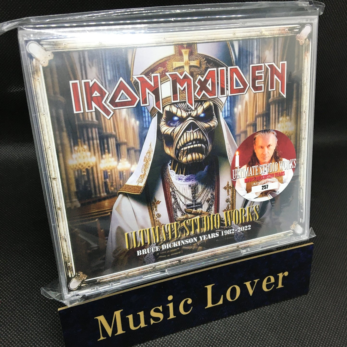 IRON MAIDEN / ULTIMATE STUDIO WORKS BRUCE DICKINSON YEARS 1982-2022 (4CD+1CDR)