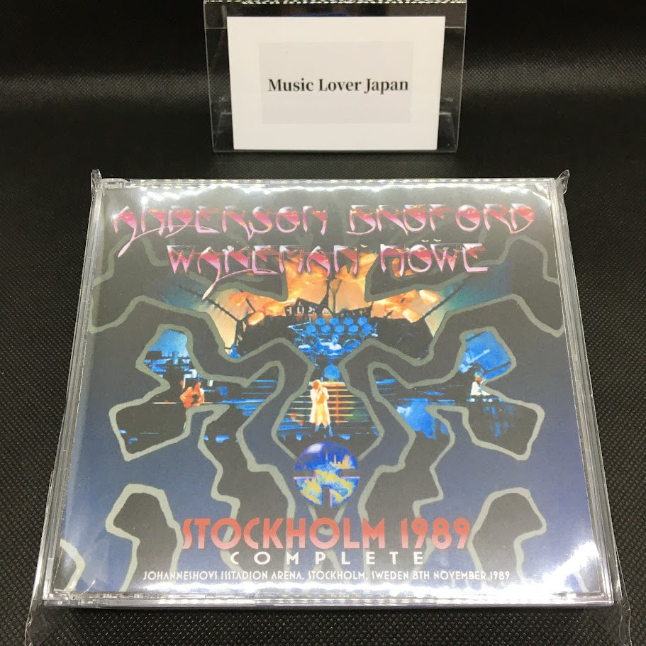 ANDERSON BRUFORD WAKEMAN HOWE / STOCKHOLM 1989 COMPLETE (3CDR)