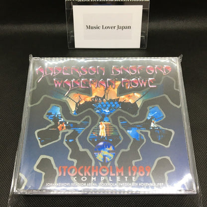 ANDERSON BRUFORD WAKEMAN HOWE / STOCKHOLM 1989 COMPLETE (3CDR)