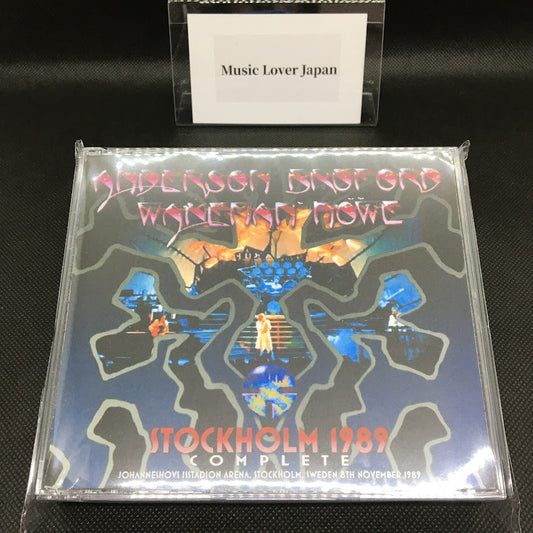 ANDERSON BRUFORD WAKEMAN HOWE / STOCKHOLM 1989 COMPLETE (3CDR)