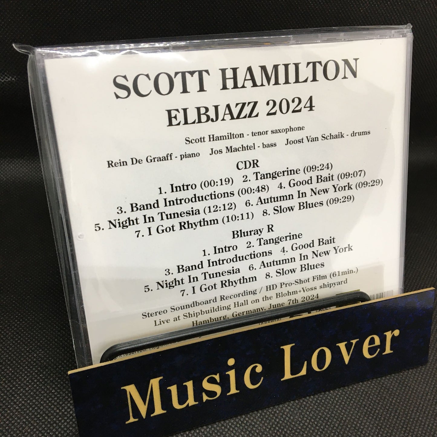 SCOTT HAMILTON / ELBJAZZ 2024 SONIDO ESTÉREO (1 CD)