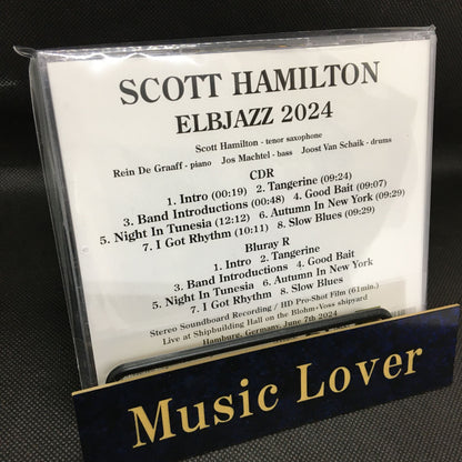 SCOTT HAMILTON / ELBJAZZ 2024 SONIDO ESTÉREO (1 CD)
