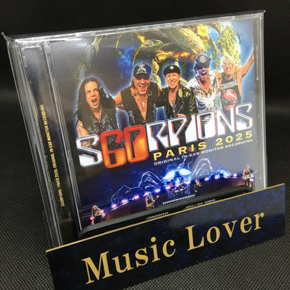SCORPIONS / PARIS 2025 ORIGINAL IEM RECORDING (2CDR)