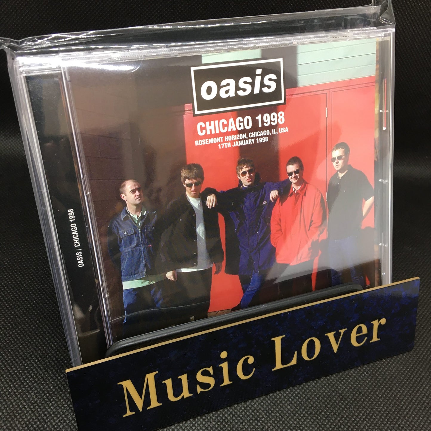 OASIS / CHICAGO 1998 (1CD+1DVDR)