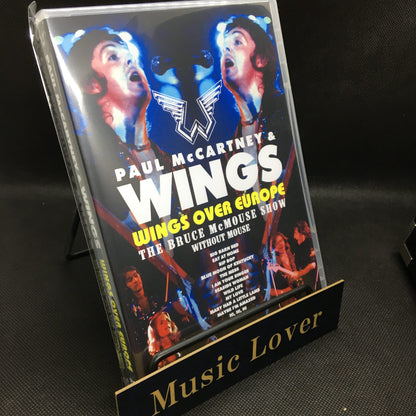 PAUL McCARTNEY & WINGS / WINGS OVER EUROPE THE BRUCE MCMOUSE SHOW WITHOUT MOUSE PRO SHOT (1DVDR)
