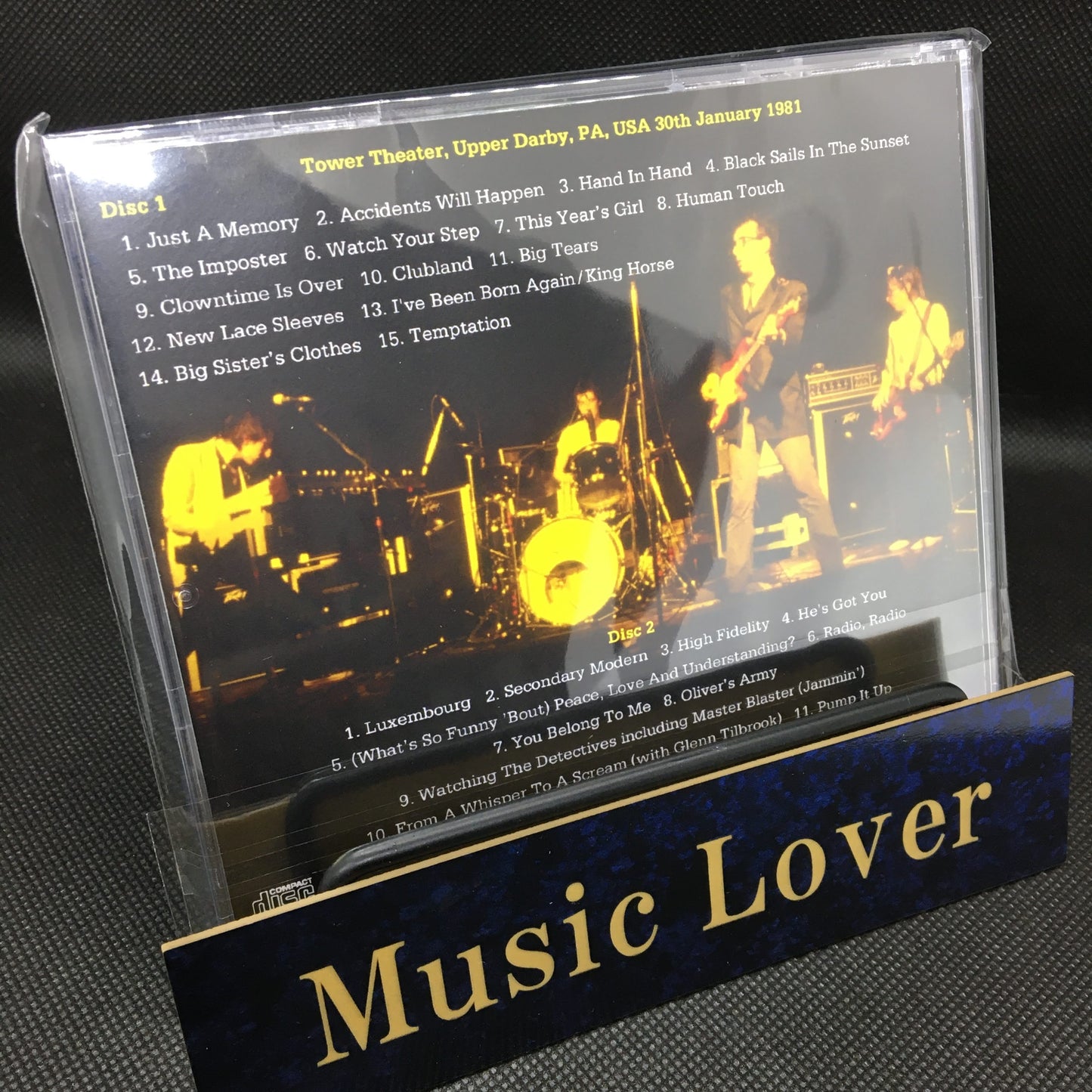 ELVIS COSTELLO & THE ATTRACTIONS / PHILADELPHIA 1981 SOUNDBOARD (2CDR)