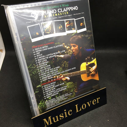 PAUL McCARTNEY & WINGS / ONE HAND CLAPPING AI REMASTER PRO SHOT (1DVDR)