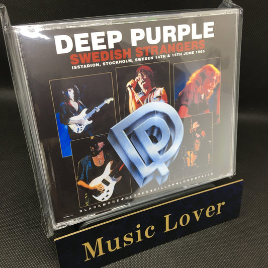 DEEP PURPLE / SWEDISH STRANGERS STOCKHOLM 1985 (4CDR)