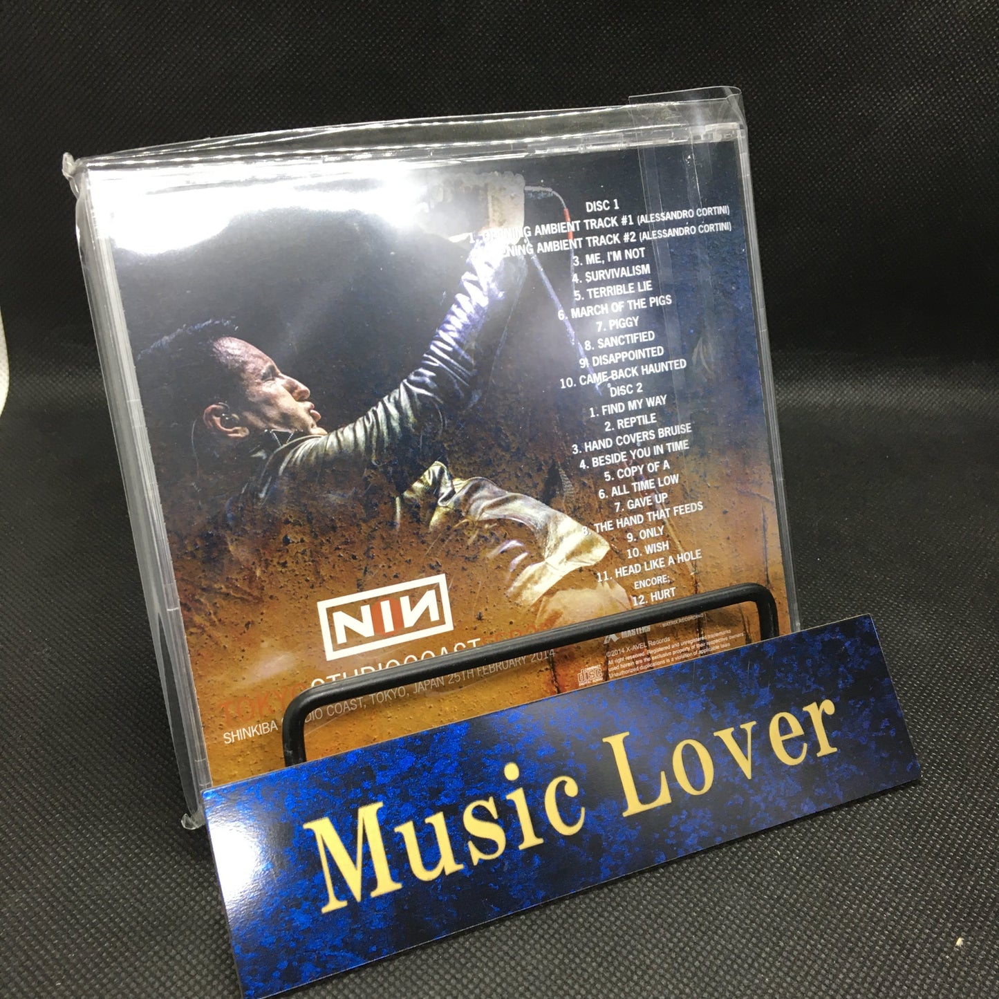 NINE INCH NAILS / TOKYO STUDIO COAST FEB 25 Live in Japan 2014 (2CDR)