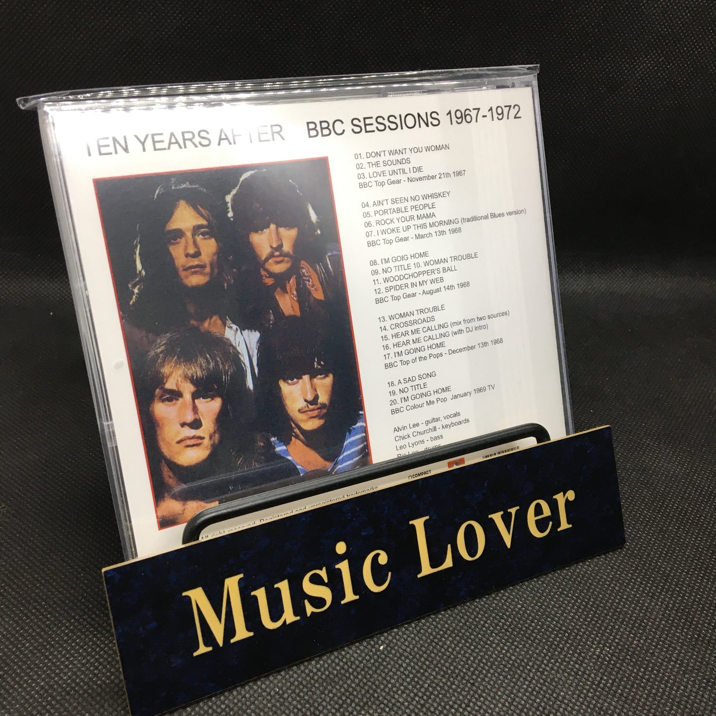 TEN YEARS AFTER / BBC SESSIONS 1967-1969 STEREO SOUNDBOARD (1CDR)
