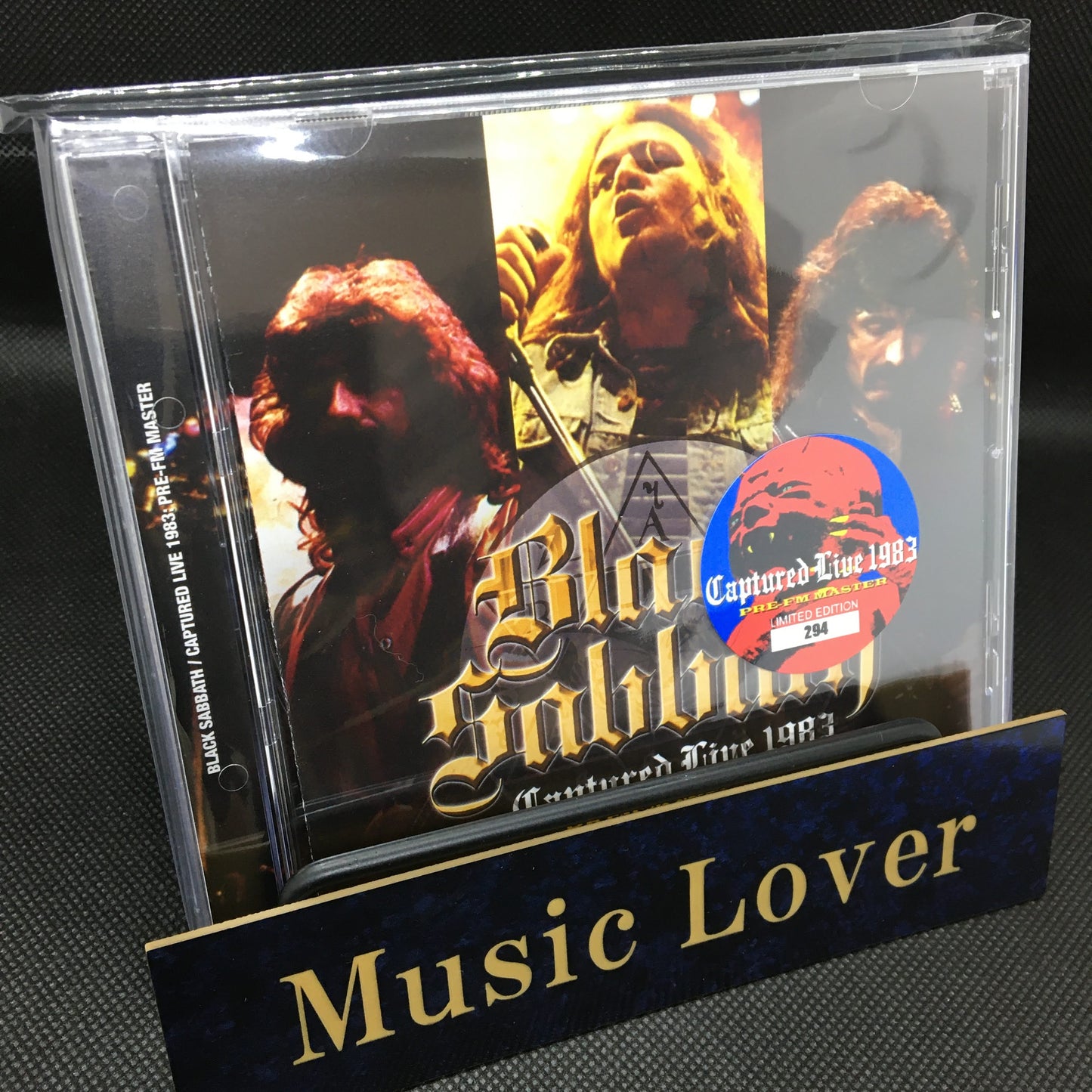 BLACK SABBATH / CAPTURED LIVE 1983 PRE-FM MASTER (1CD+1DVD) STEREO SOUNDBOARD