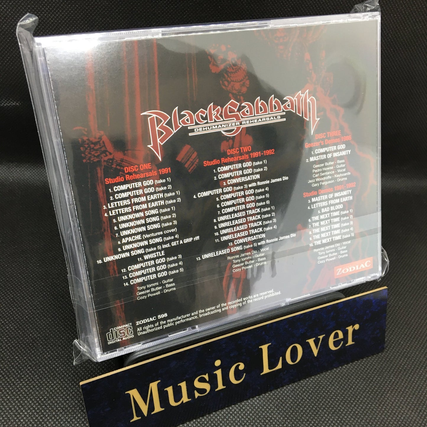 BLACK SABBATH / DEHUMANIZER REHEARSALS (3CD) STEREO SOUNDBOARD