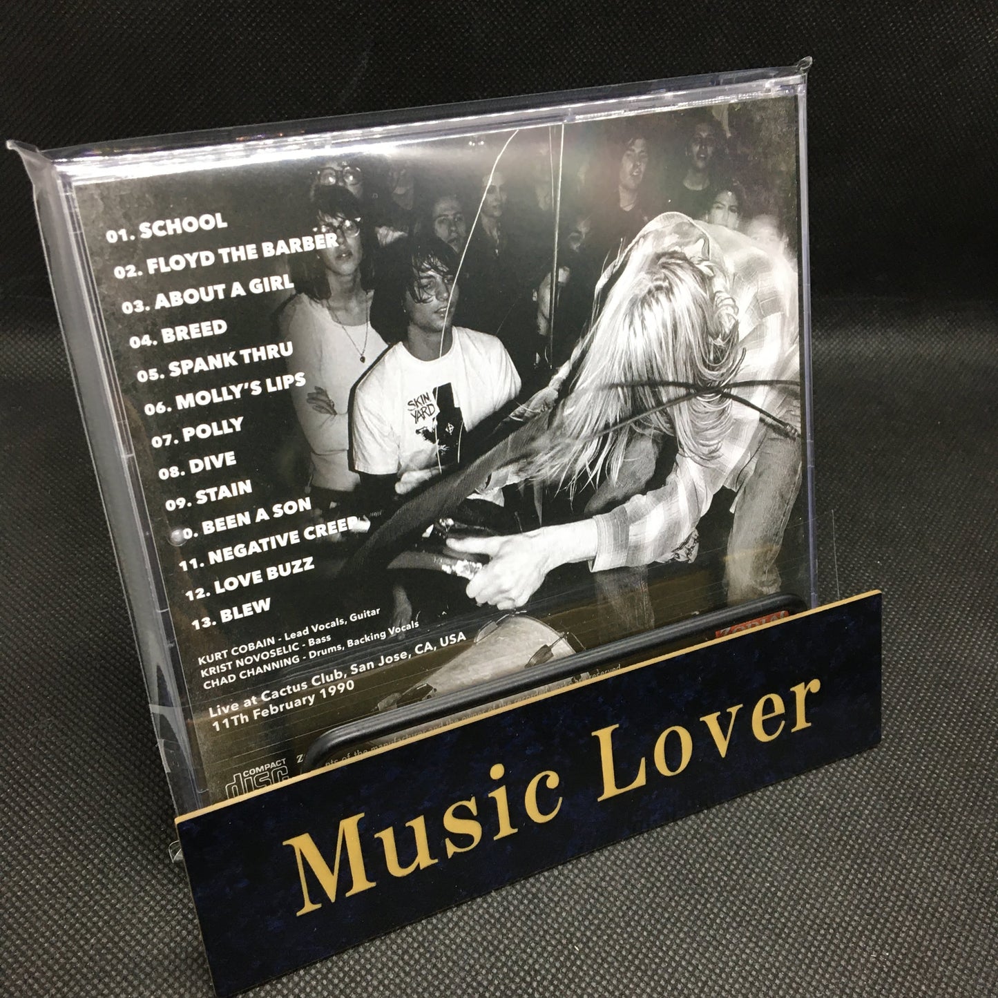 NIRVANA / SAN JOSE 1990 SOUNDBOARD (1CD)
