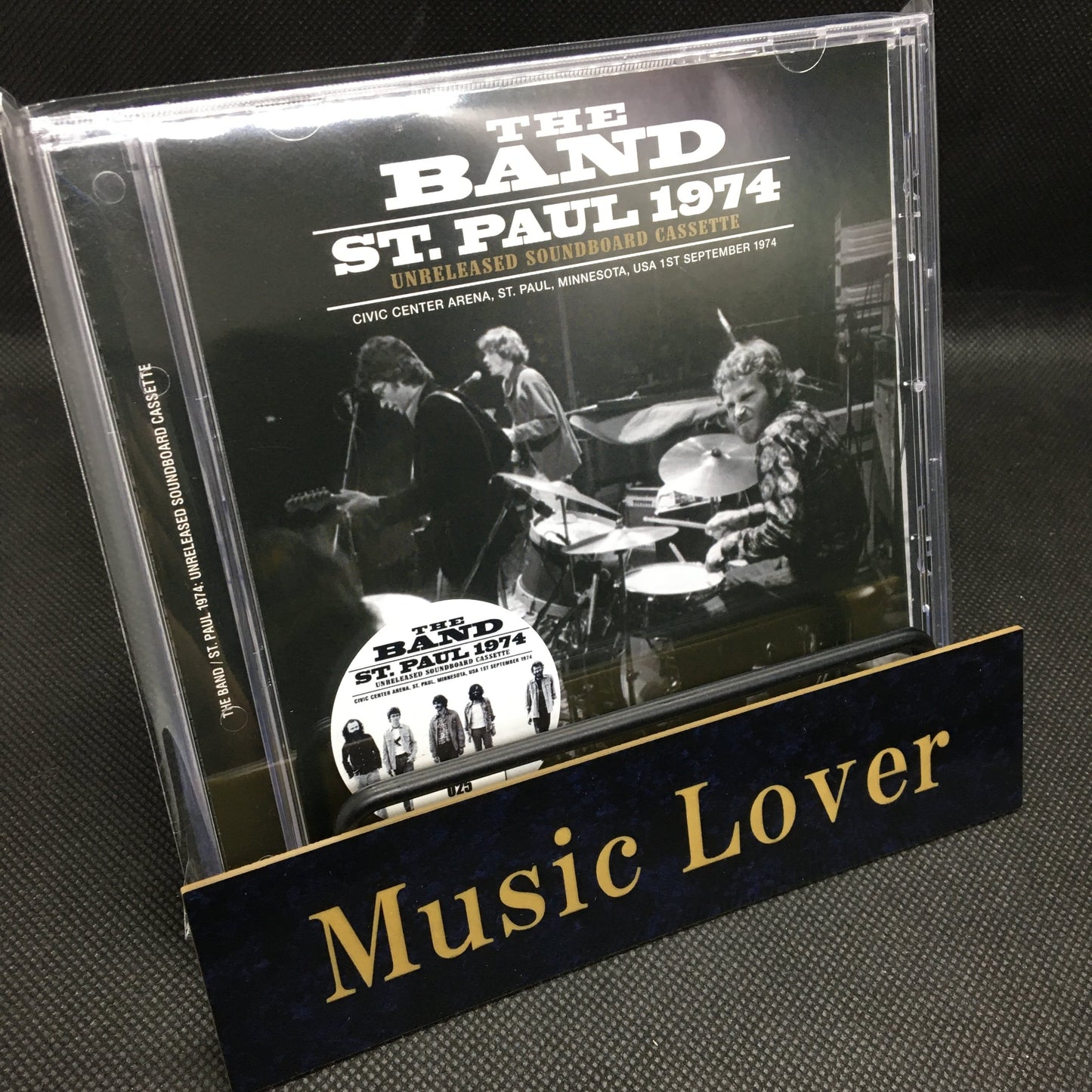 THE BAND / ST. PAUL 1974 UNRELEASED SOUNDBOARD CASSETTE (1CD)