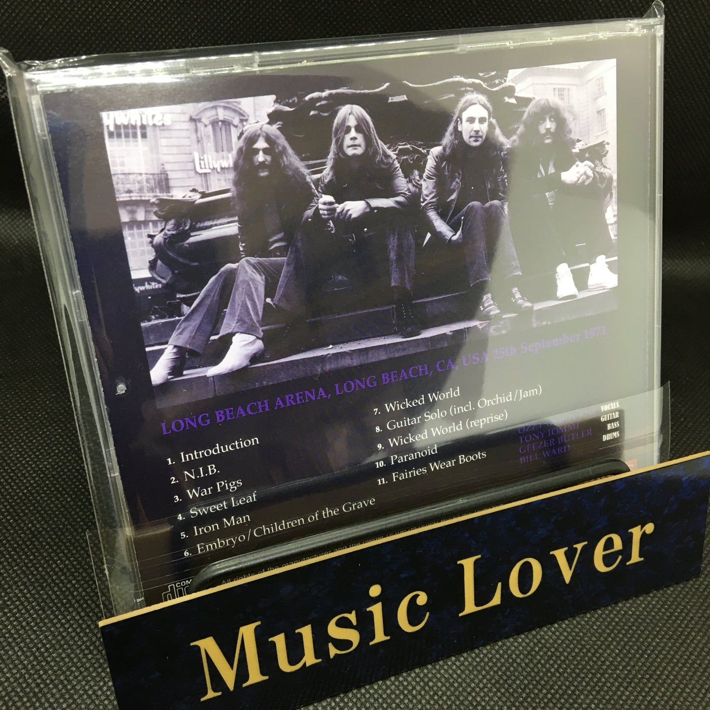 BLACK SABBATH / LONG BEACH ARENA 1971 (1CD)