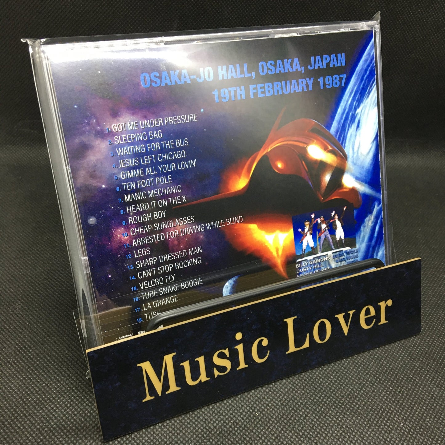 ZZ TOP / OSAKA 1987 (1CDR)