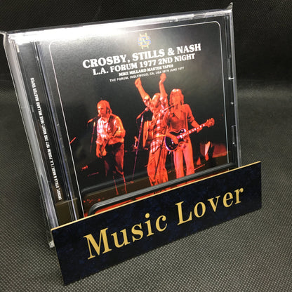 CROSBY, STILLS & NASH / L.A. FORUM 1977 2ND NIGHT MIKE MILLARD MASTER TAPES (2CDR)