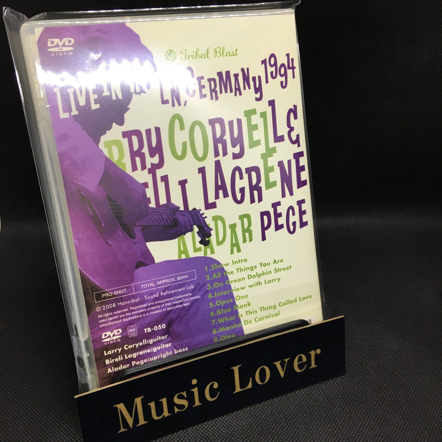 Larry Coryell & Bireli Lagrene / Live In Germany 1994 (1DVDR)
