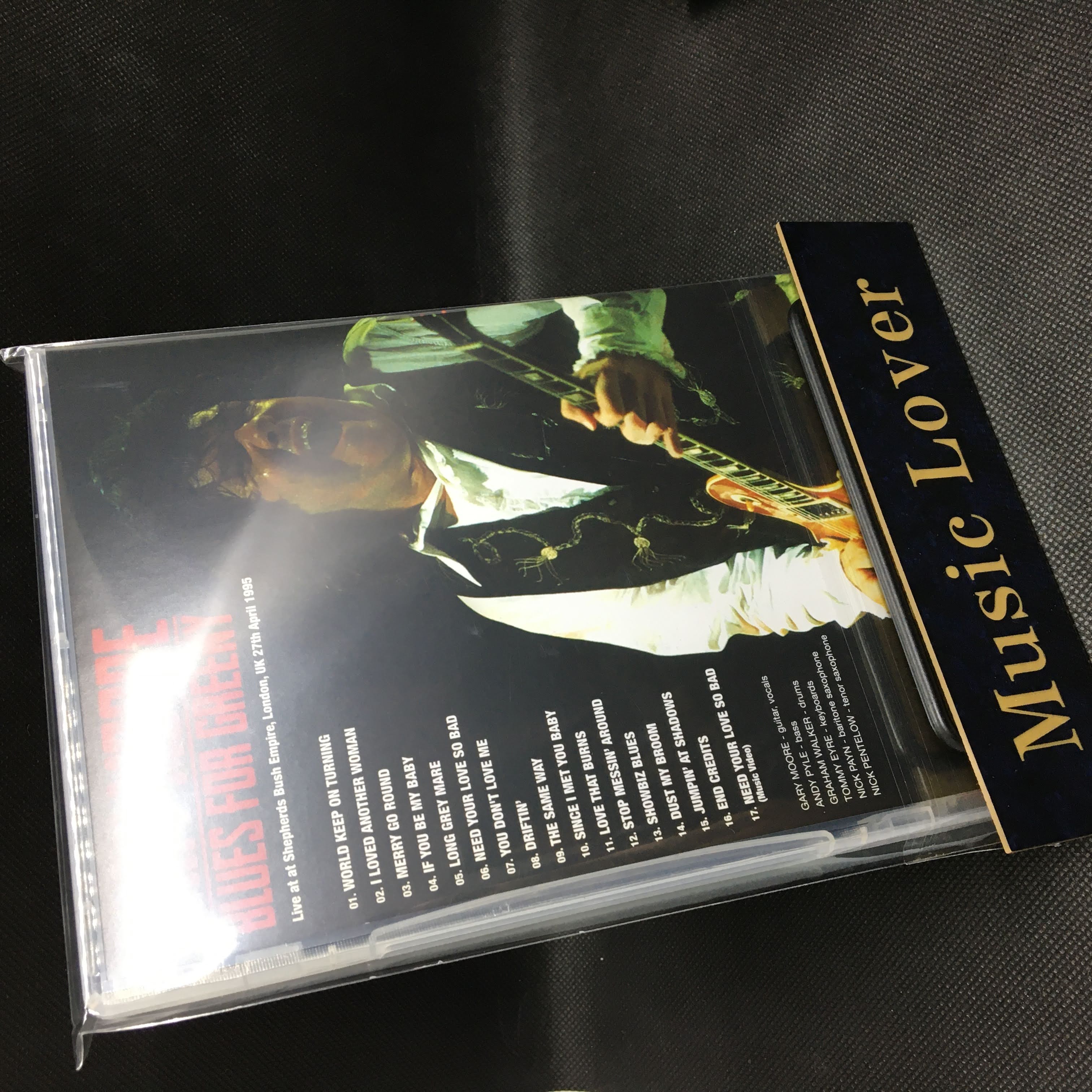GARY MOORE / BLUES FOR GREENY LIVE PRO SHOT (1DVDR) – WORLD MUSIC