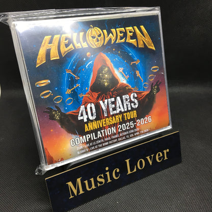 HELLOWEEN / 40 YEARS ANNIVERSARY TOUR COMPILATION 2025-2026 (2CDR+1BDR)