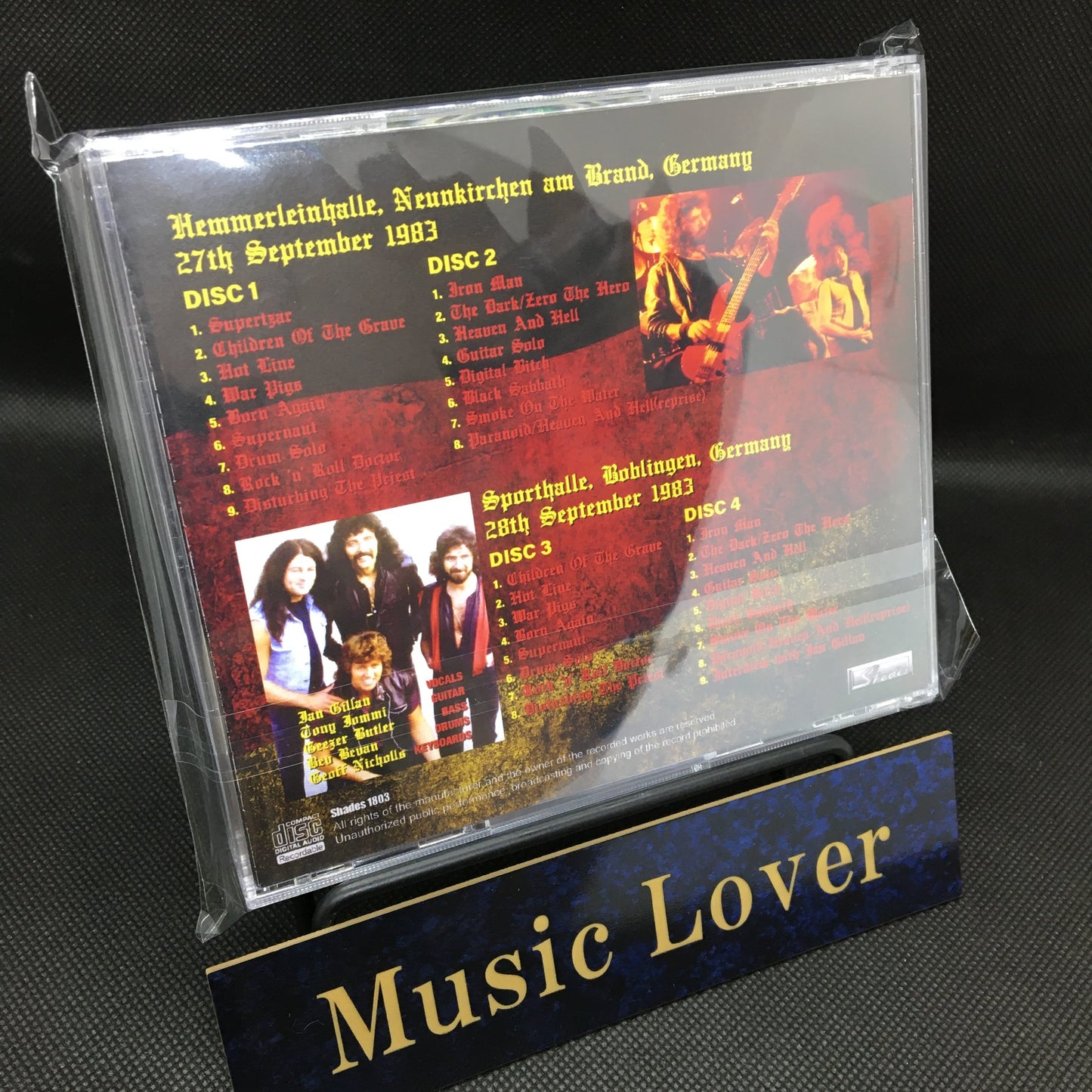 BLACK SABBATH / GERMANY 1983 THE LAST 2 DAYS (4CDR)