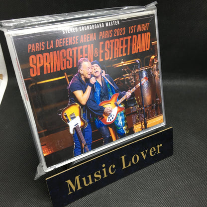 BRUCE SPRINGSTEEN & E STREET BAND / PARIS 2023 1ST NIGHT STEREO SOUNDBOARD (3CDR)
