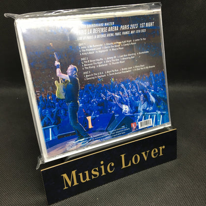 BRUCE SPRINGSTEEN & E STREET BAND / PARIS 2023 1ST NIGHT STEREO SOUNDBOARD (3CDR)