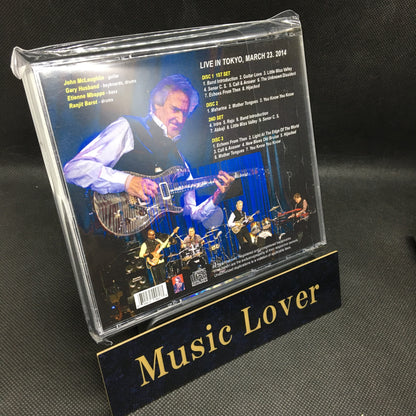John McLaughlin & The 4th Dimension / Live In Tokyo 2014 (3CDR)