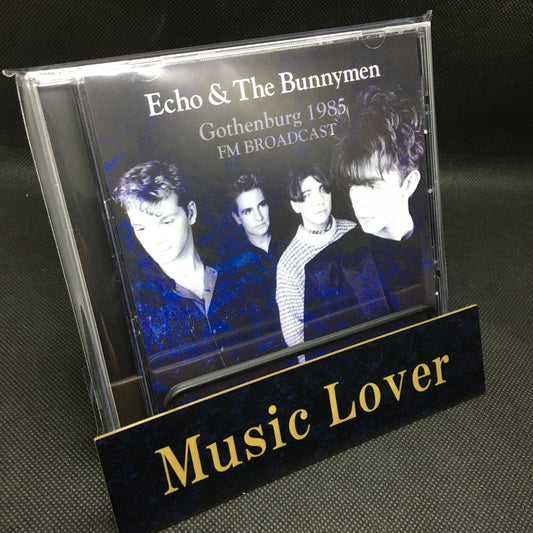 ECHO & THE BUNNYMEN / GOTHENBURG 1985 FM BROADCAST STEREO SOUNDBOARD (1CDR)