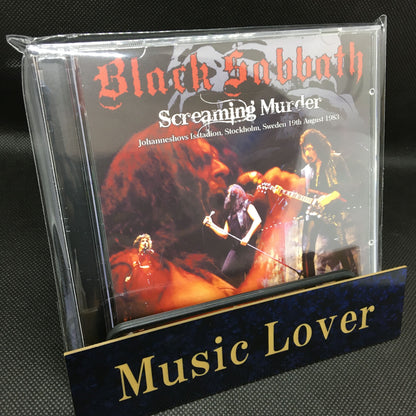 BLACK SABBATH / SCREAMING MURDER: STOCKHOLM 1983 (2CDR)