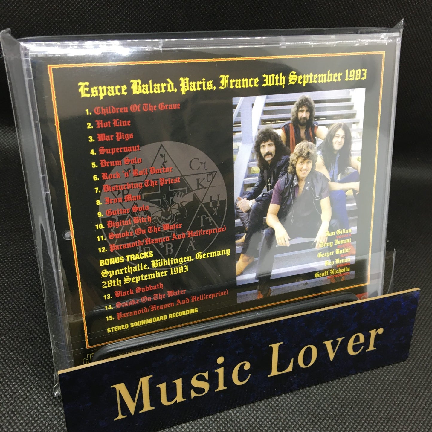 BLACK SABBATH / DEFINITIVE PARIS 1983 SOUNDBOARD (1CD)