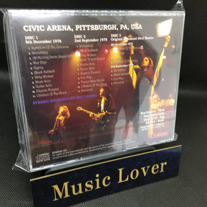 BLACK SABBATH / PITTSBURGH 1976/1978 THE ULTIMATE EDITION (3CD)