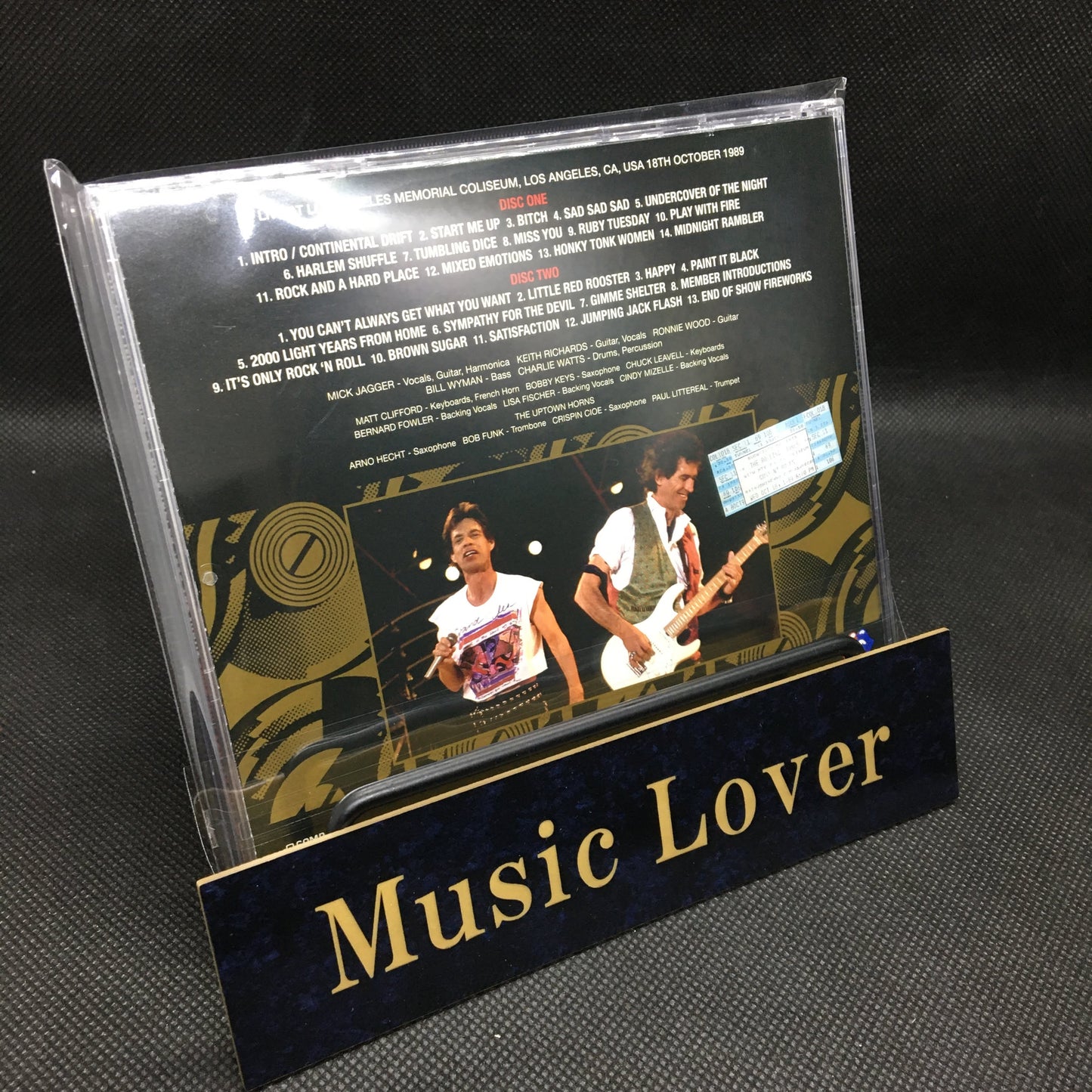 THE ROLLING STONES / LOS ANGELES 1989 1ST NIGHT MIKE MILLARD MASTER TAPES (2CD)