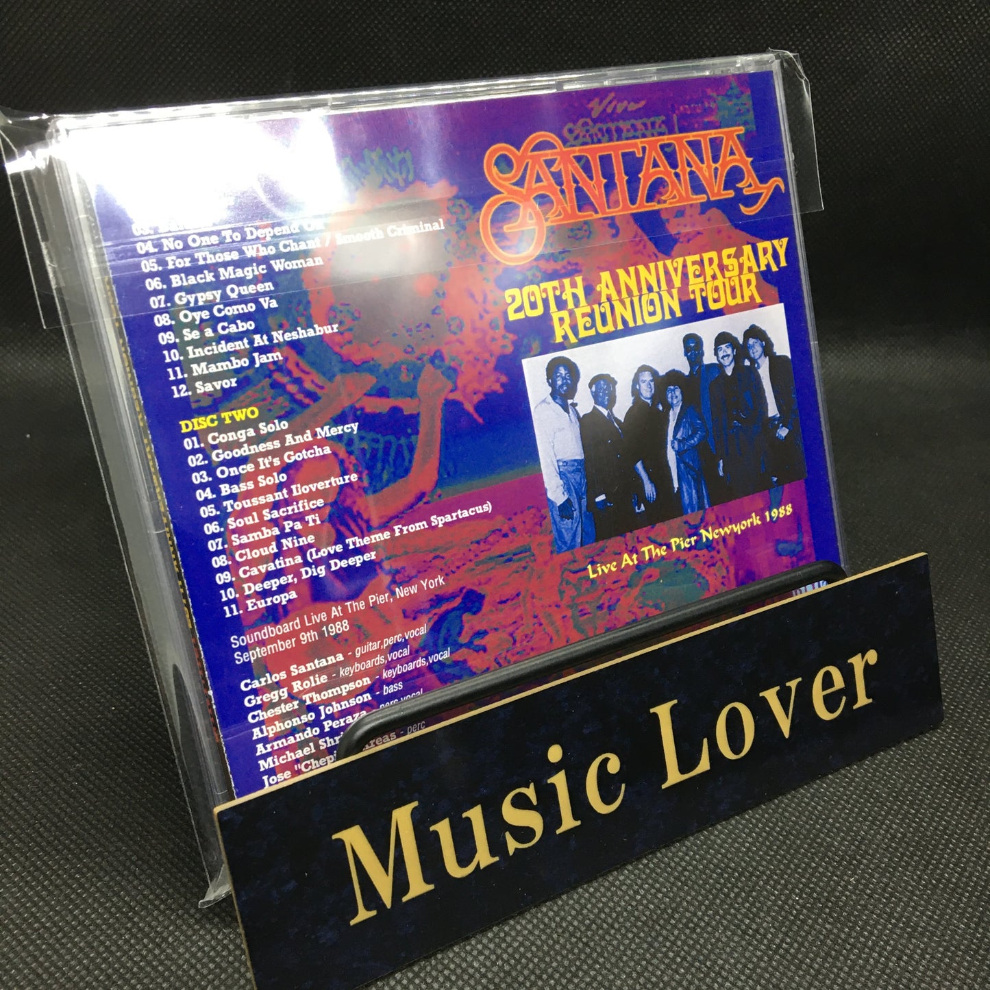 Santana / 20th Anniversary Reunion Tour SOUNDBOARD (2CDR)