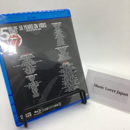 THE ROLLING STONES / 50 YEARS ON VIDEO BLACK BLU-RAY DISC EDITION (2BDR)