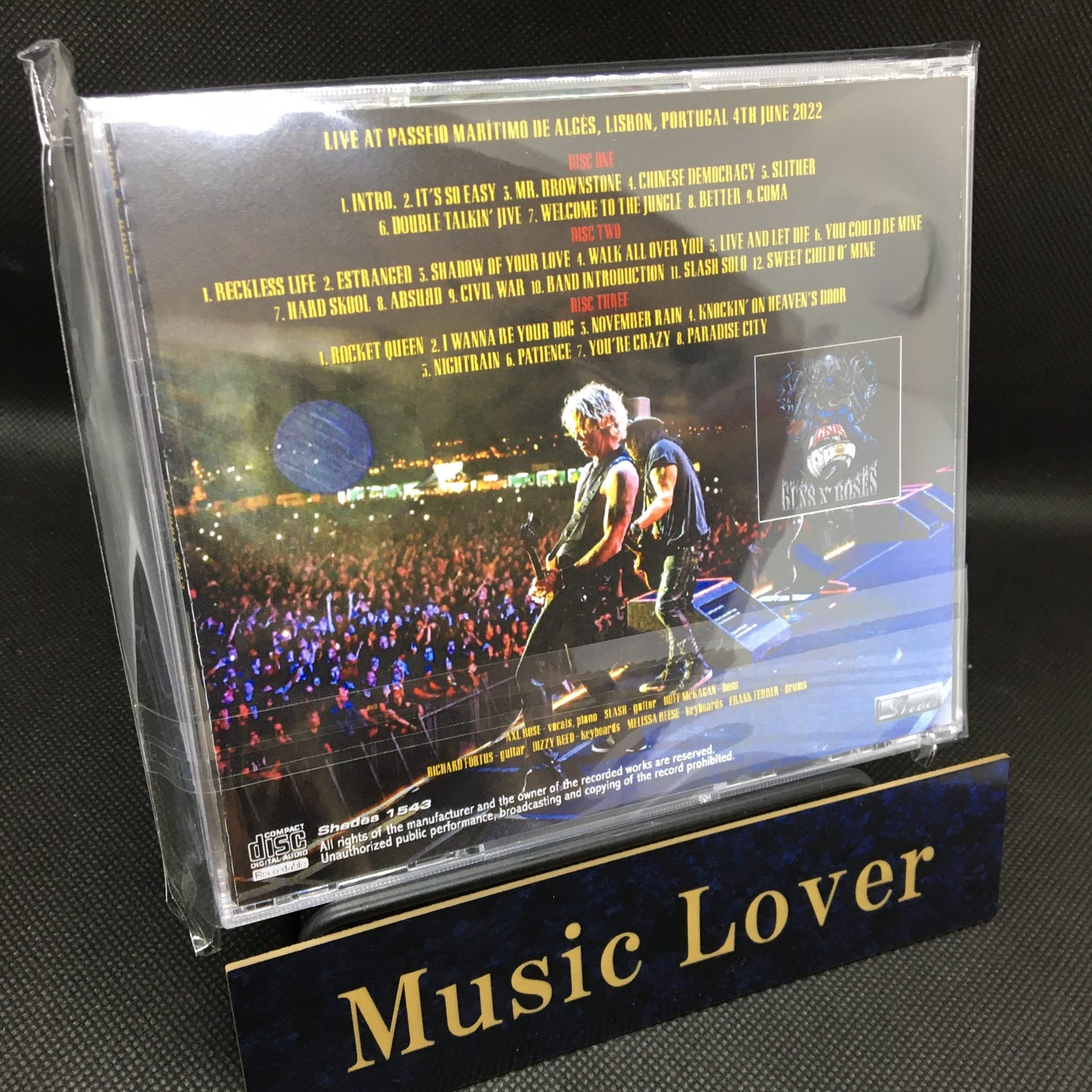 GUNS N' ROSES / LISBON 2022 (3CDR)
