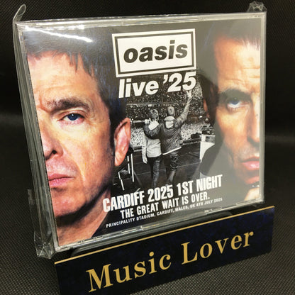 OASIS / CARDIFF 2025 1ST NIGHT THE GREAT WAIT IS OVER (2CDR+1DVDR)