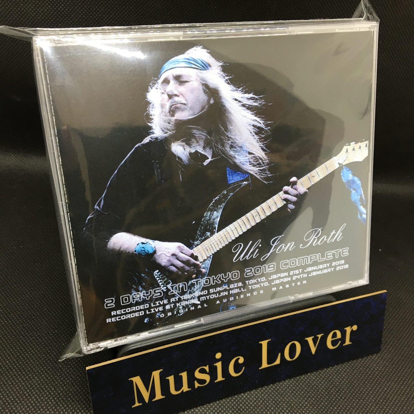 Uli Jon Roth / 2 Days in Tokyo 2019 Master originale completo del pubblico (4CDR con DVDR bonus)