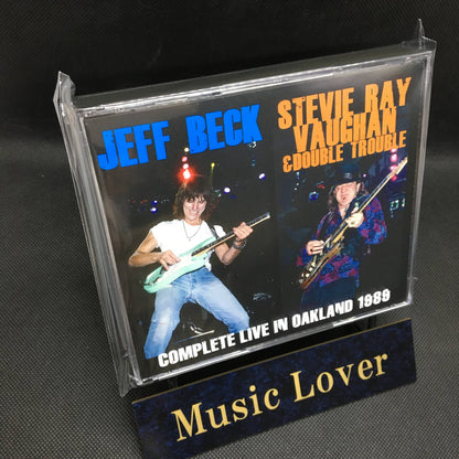 JEFF BECK + STEVIE RAY VAUGHAN & DOUBLE TROUBLE / COMPLETE LIVE IN OAKLAND 1989 (3CDR)