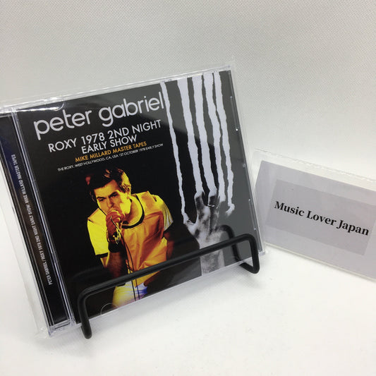 PETER GABRIEL / ROXY 1978 2ND NIGHT (EARLY SHOW) MASTER TAPES DI MIKE MILLARD (2CDR)