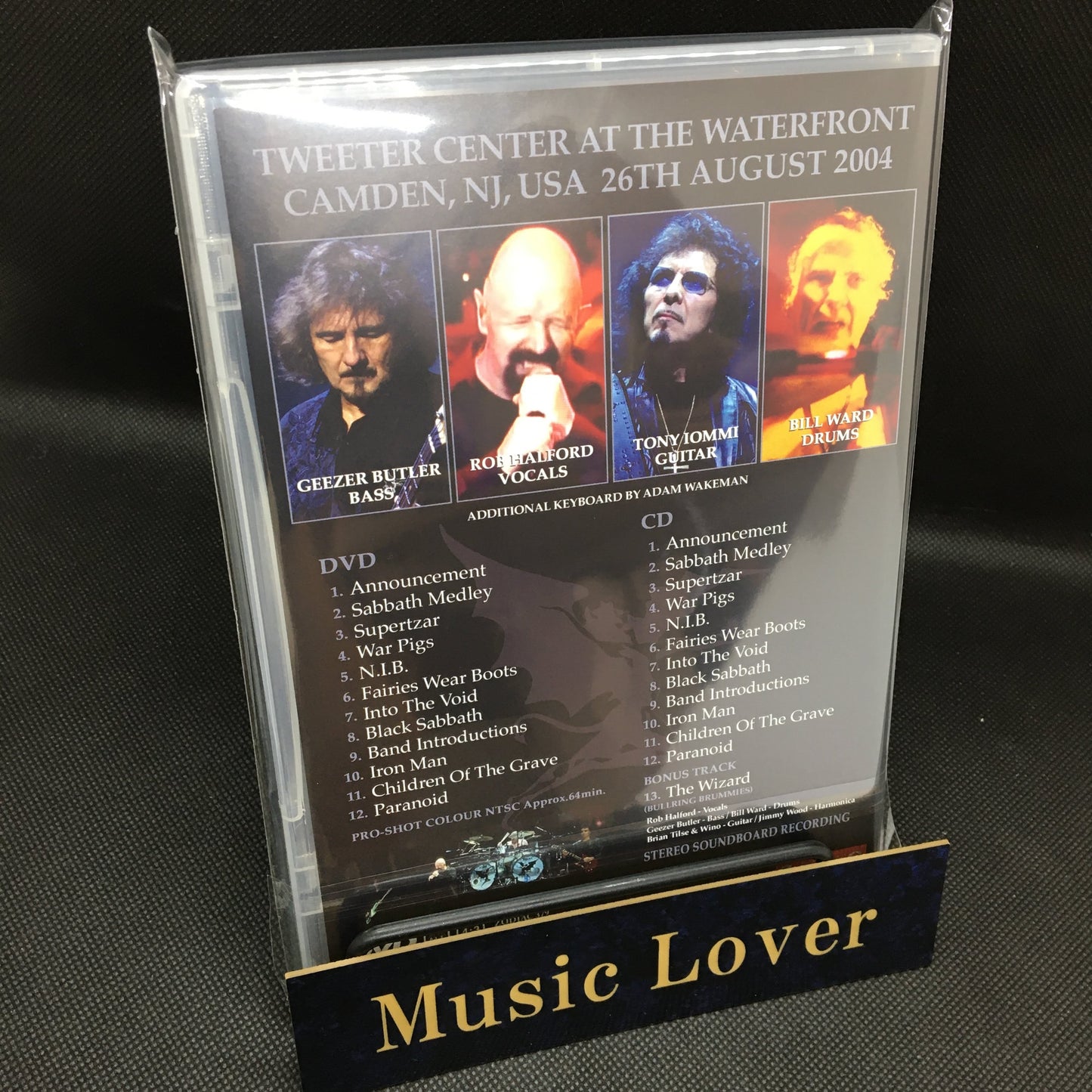 BLACK SABBATH with ROB HALFORD / DEFINITIVE CAMDEN 2004 (1DVD+1CD)