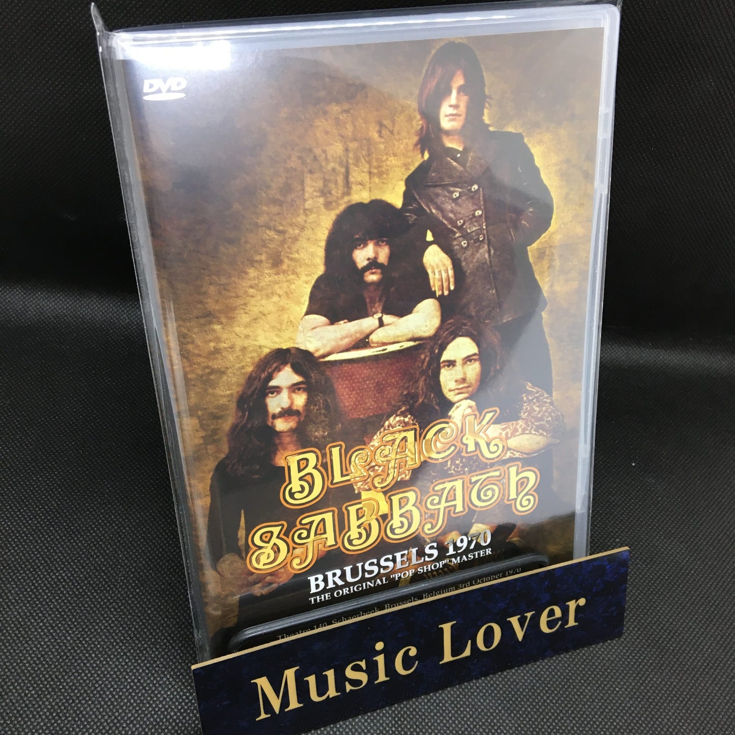 BLACK SABBATH / BRUSSELS 1970 ORIGINAL POP SHOP MASTER (1DVD+1CD)
