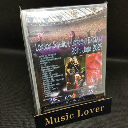IRON MAIDEN / LONDON STADIUM 2025 THE DEFINITIVE VIDEO (1DVDR)