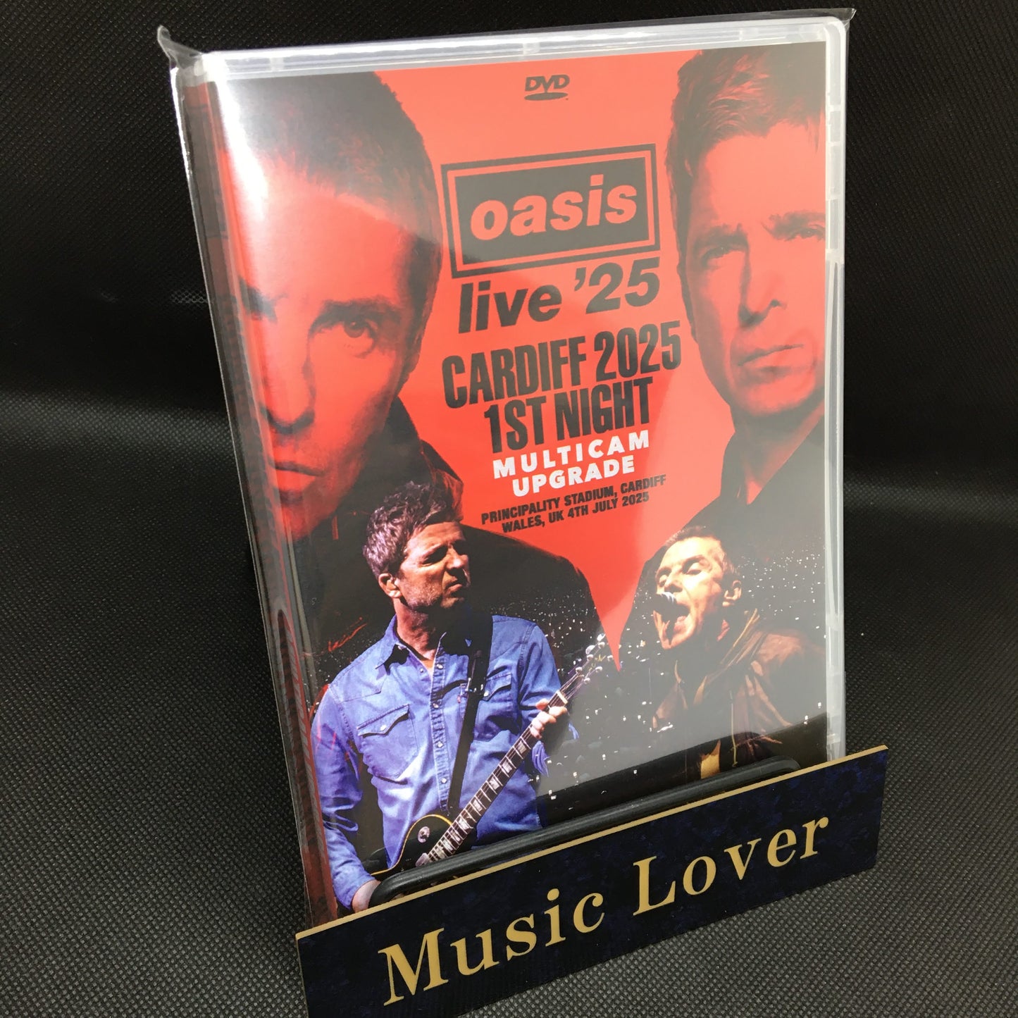 OASIS / CARDIFF 2025 1ST NIGHT MULTICAM UPGRADE (1DVDR)