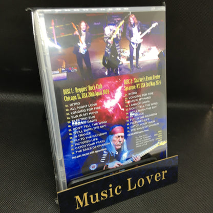 ULI JON ROTH / INTERSTELLAR SKY GUITAR NORTH AMERICAN TOUR 2024 (2DVDR)