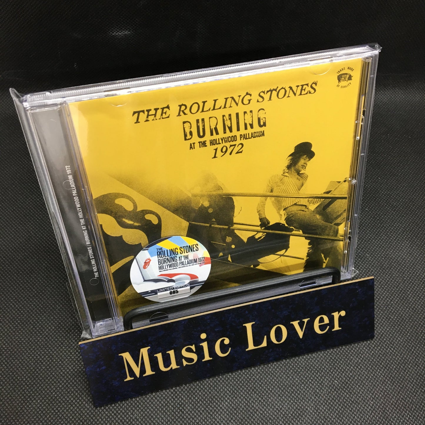 THE ROLLING STONES / BURNING AT THE HOLLYWOOD PALLADIUM 1972 with New Artworks (1CD)
