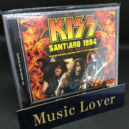 KISS / SANTIAGO 1994 PRE-FM MASTER (2 CD + 1 DVD)