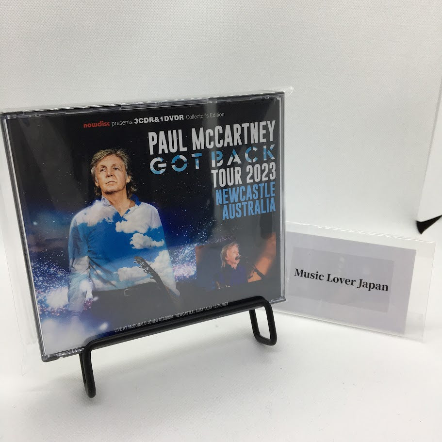 PAUL McCARTNEY / GOT BACK TOUR 2023 NEWCASTLE AUSTRALIA (3CDR+1DVDR)