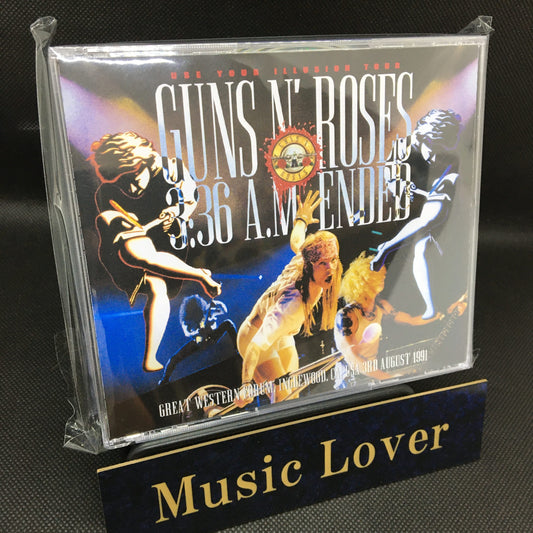GUNS N' ROSES / 3:36 A.M. ENDED (3CDR)