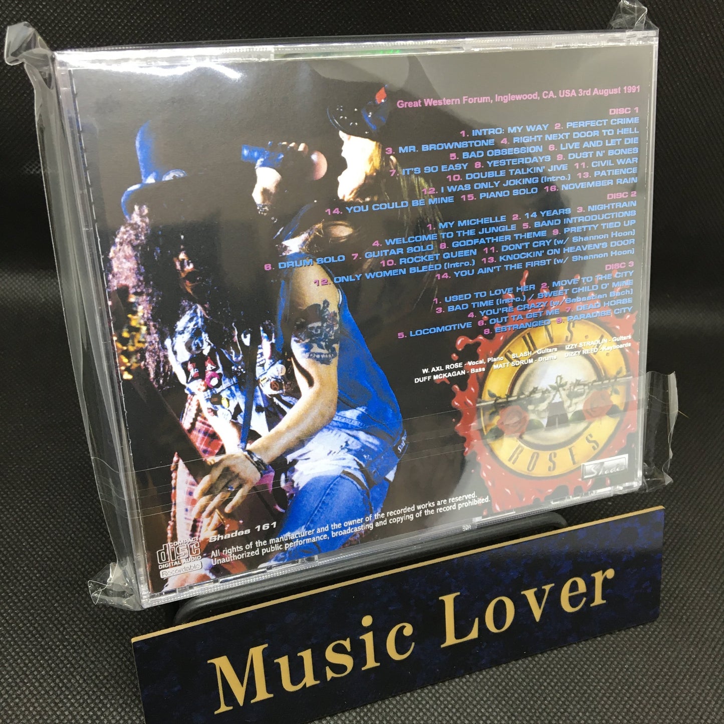 GUNS N' ROSES / 3:36 A.M. ENDED (3CDR)